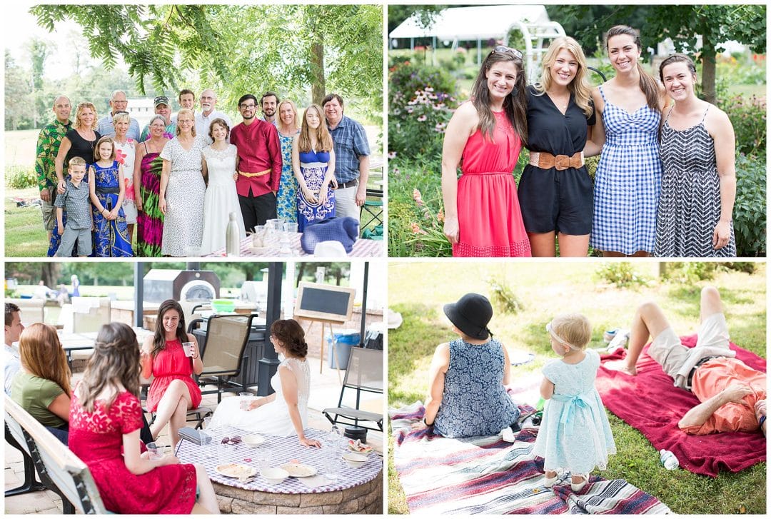 Emilie + Dara | Backyard Wedding