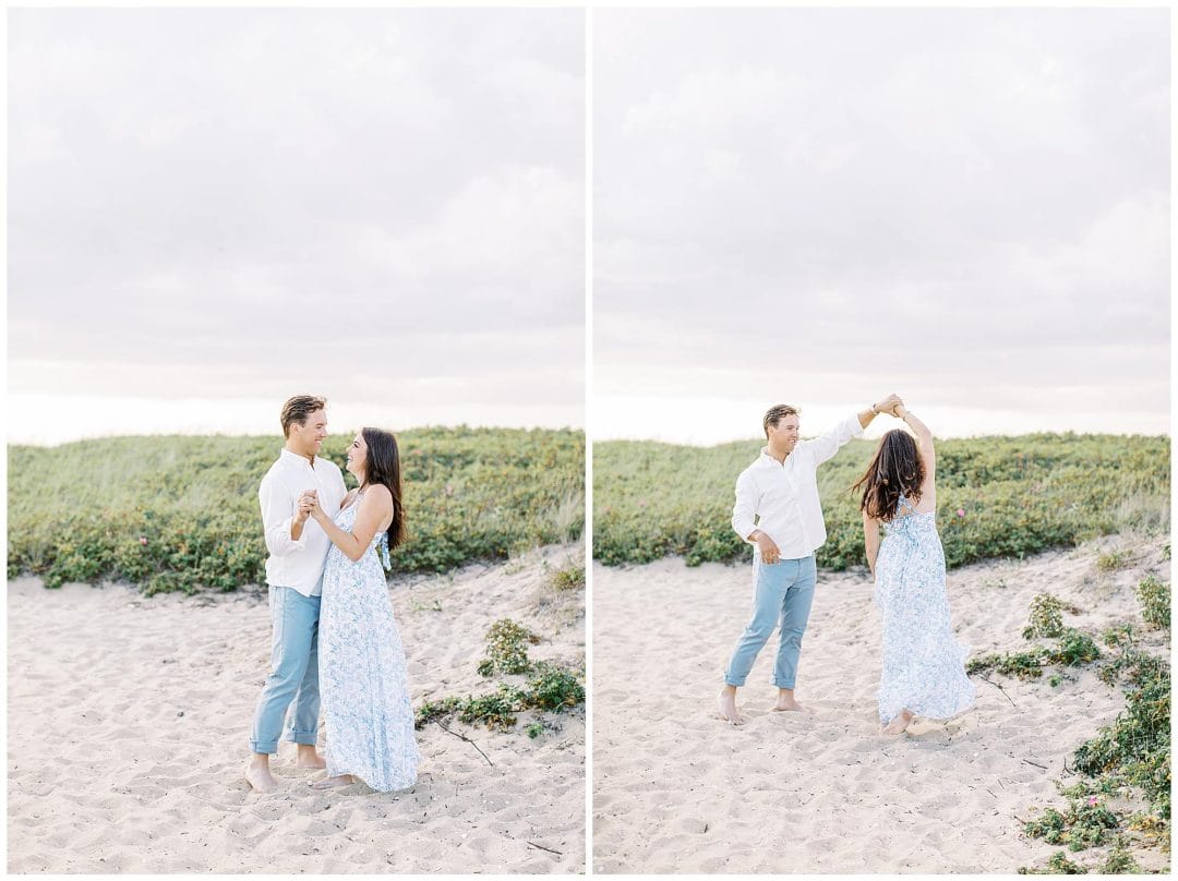 A Charming Nantucket Engagement