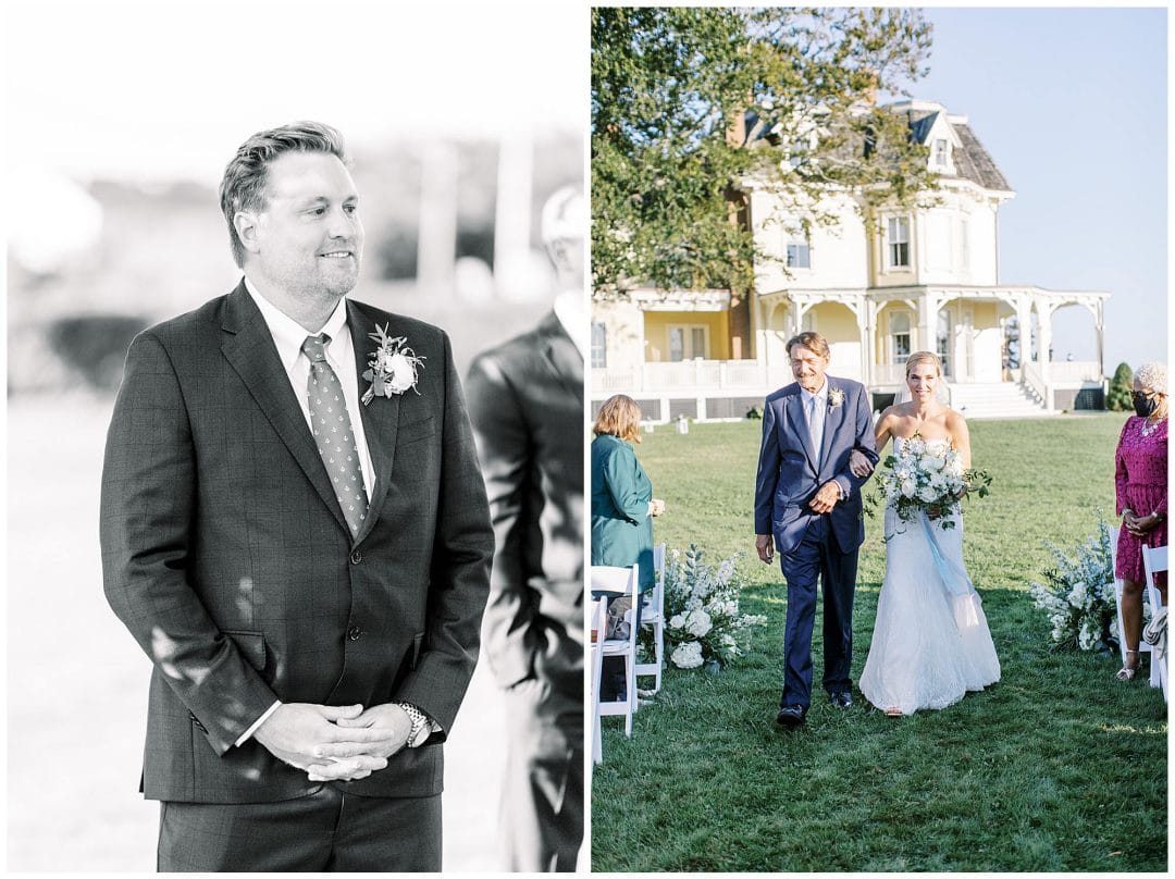 A Tented Wedding at the Eisenhower House
