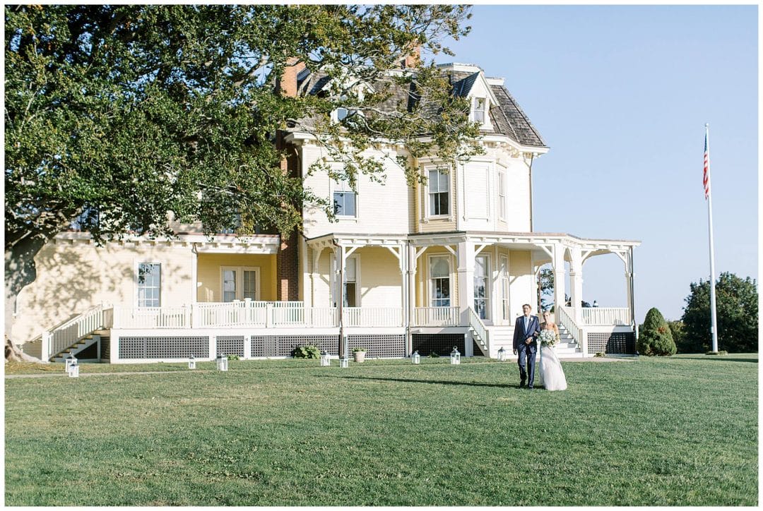 A Tented Wedding at the Eisenhower House
