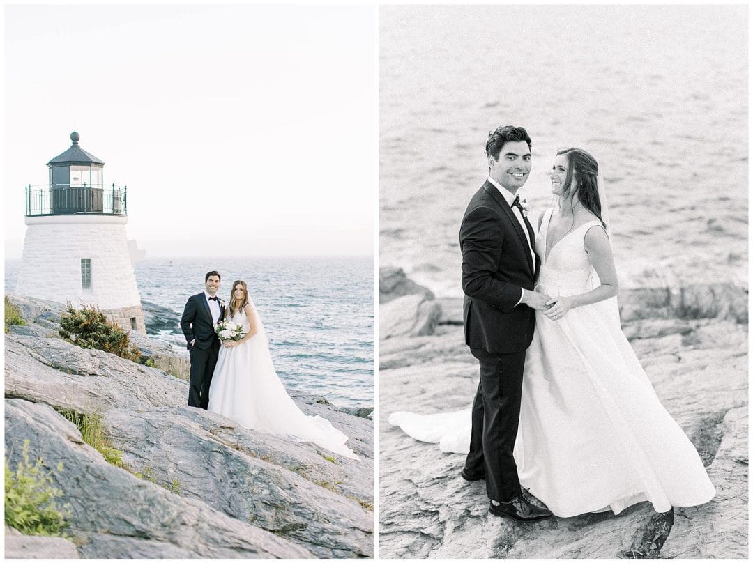 A Romantic Seaside Wedding at Castle Hill Inn