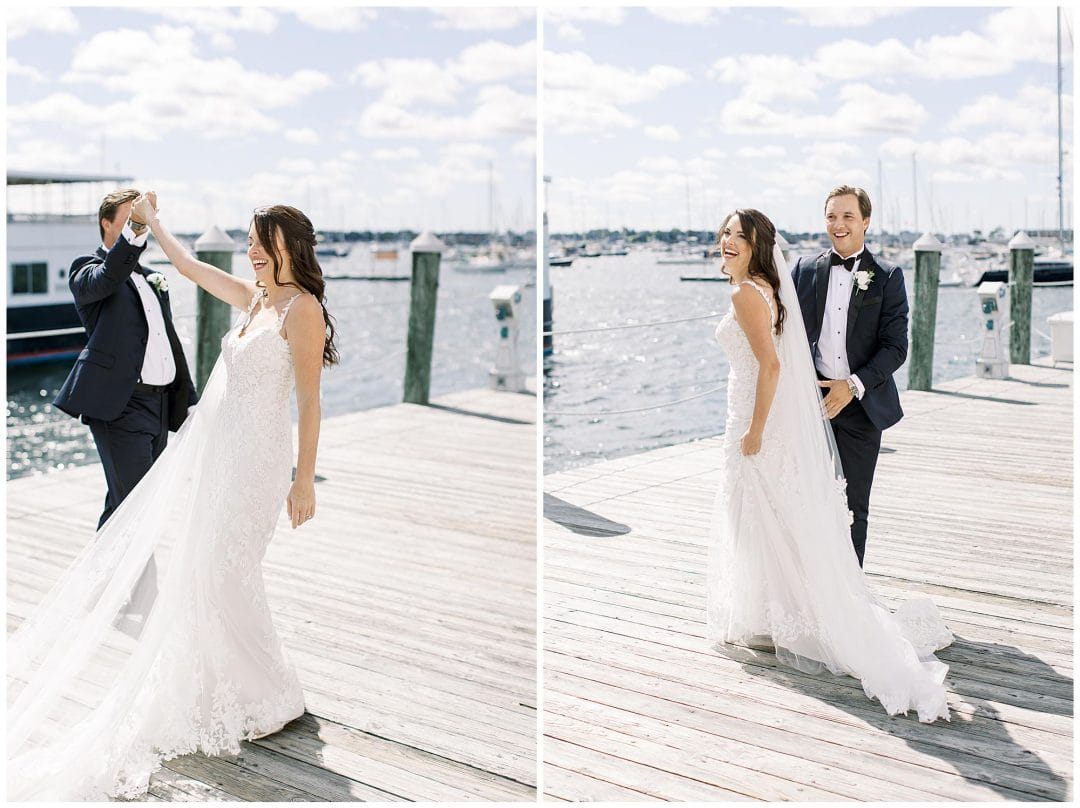 A Breezy Newport Wedding with Coastal Views