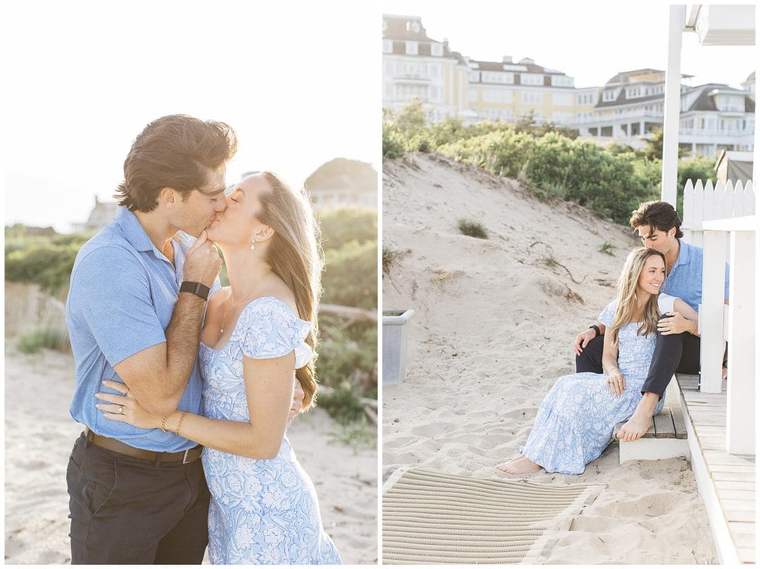 A Romantic Sunset Engagement at Ocean House