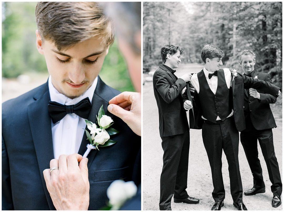 Glamour meets the Outdoors at this Mountain top Wedding at Whiteface Hollow