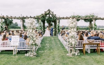 A Modern Tented Wedding at Lion Rock Farm